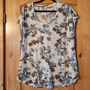 Knit Floral Top Maurices